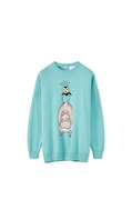 「YU-BIRD INTARSIA SWEATER」