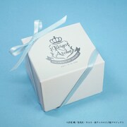 「【新テニスの王子様】跡部景吾 跡部王国（キングダム）建国記念リング」の専用ボックス。