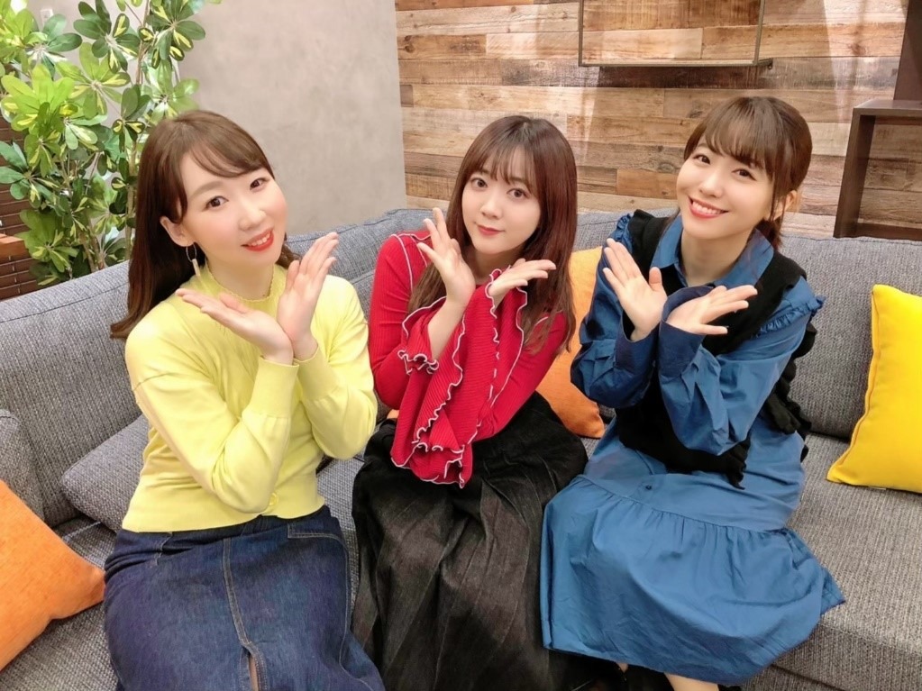 佐々木未来、愛美、伊藤彩沙の声優3姉妹からなるユニット・チームY。