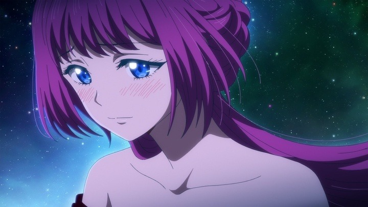 アニメ「王子の本命は悪役令嬢」第1話の先行カット。