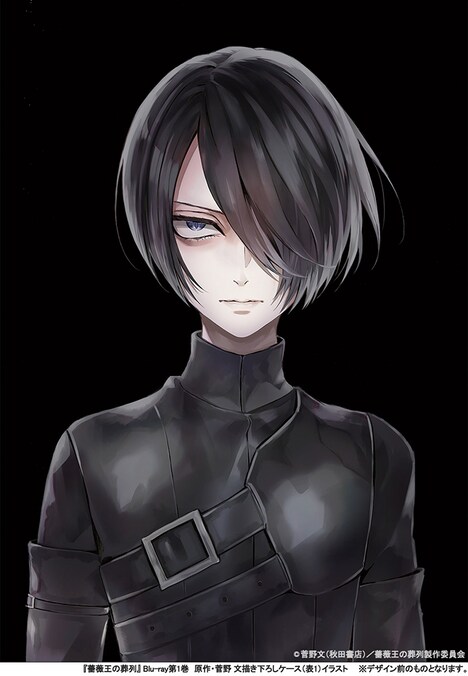 TVアニメ「薔薇王の葬列」Blu-ray特装限定版1巻のケース。