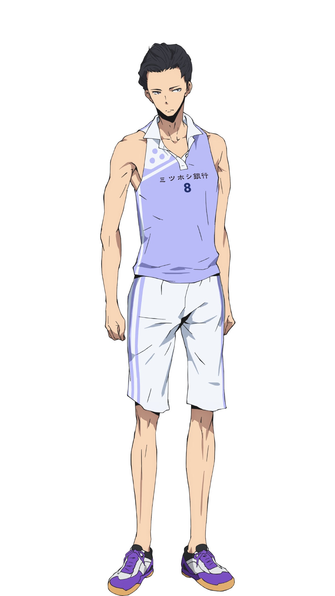 伊吹泉太郎（CV：置鮎龍太郎）
ミツホシ銀行に所属するバドミントン選手。男子バドミントンシングルス世界ランク1位。シングルス王者としてストイックにバドミントンと向き合っている。実家は京都の呉服店で、私服は着物に眼鏡というスタイル。京都弁を話す。