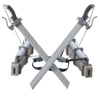 「進撃の巨人」のオリジナルグッズ。