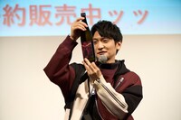 キャストトーク付き試写会の様子。