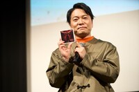 キャストトーク付き試写会の様子。