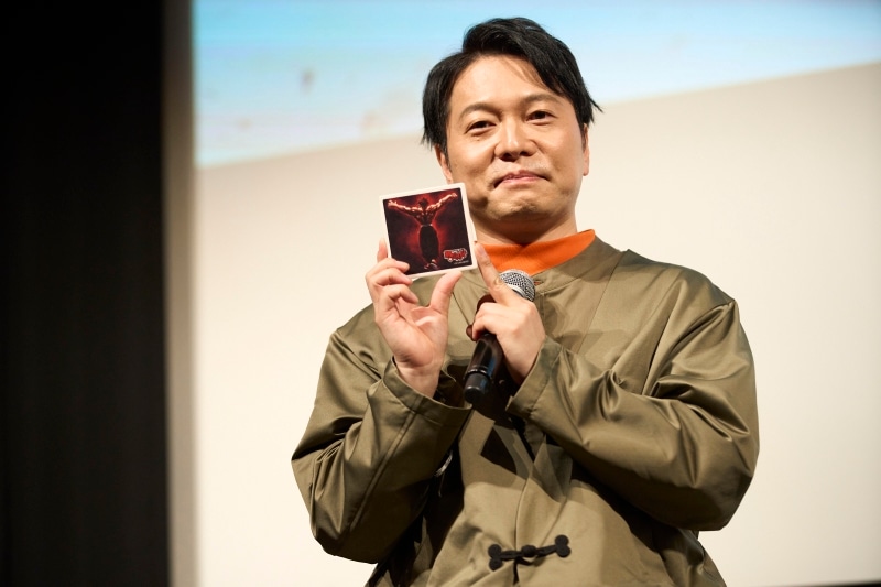 キャストトーク付き試写会の様子。