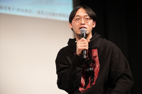 秋田書店宣伝部の横井佑来氏。