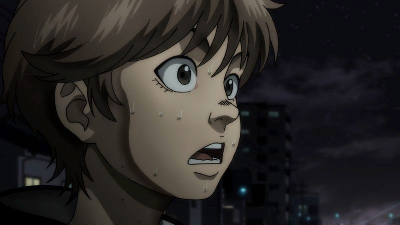 アニメ「範馬刃牙」より。