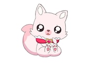 コメコメ(CV:高森奈津美)。お米のエナジー妖精。白キツネ姿の女の子。ほかの2匹に比べて少し幼く、無邪気で元気。ゆいに憧れ、早く大きくなりたいと願う。ゆいに力を分けて変身するときは「おむすびフォーム」になる。「~コメ」としゃべる。 (c)ABC-A・東映アニメーション