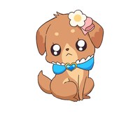 パムパム（CV：日岡なつみ）。パンのエナジー妖精。いぬ姿の女の子で、人間でいうと4、5歳程度。おしゃまで褒められると図に乗る。ここねのことが大好き。ここねに力を分けて変身するときは「サンドイッチフォーム」になる。「～パム」としゃべる。 (c)ABC-A・東映アニメーション