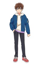 品田拓海（CV：内田雄馬）。ゆいの幼なじみの中学3年生。ぶっきらぼうだが面倒見が良いところも。家はゲストハウスをやっている。実はゆいのことが……？ (c)ABC-A・東映アニメーション