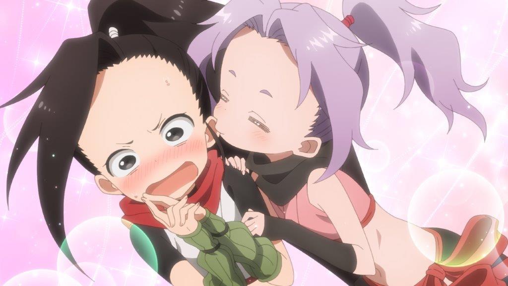 アニメ「くノ一ツバキの胸の内」第1弾PVより。