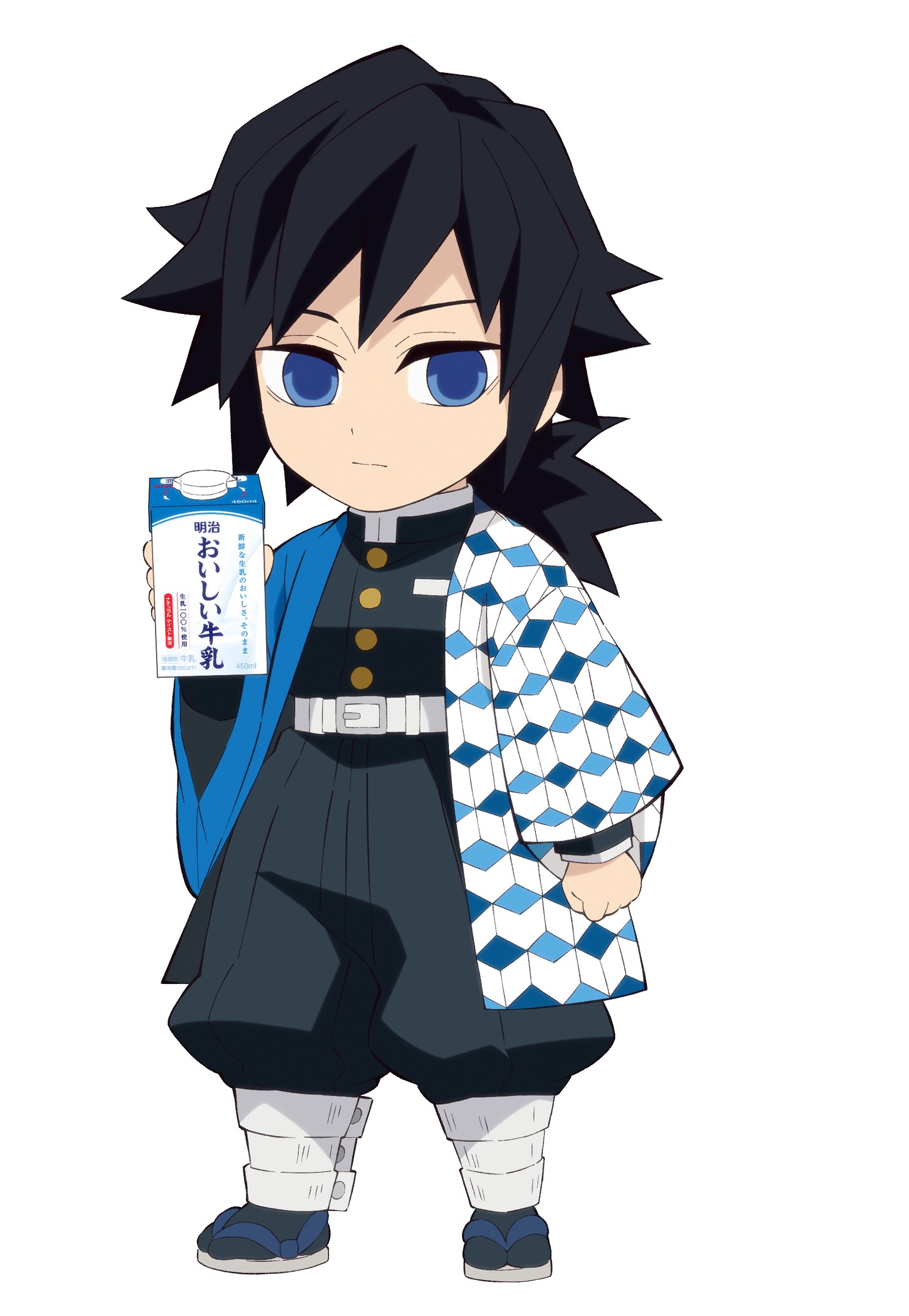 描き下ろしの冨岡義勇