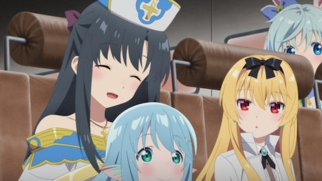 TVアニメ「ありふれた職業で世界最強」2nd seasonの第1話の場面カット。