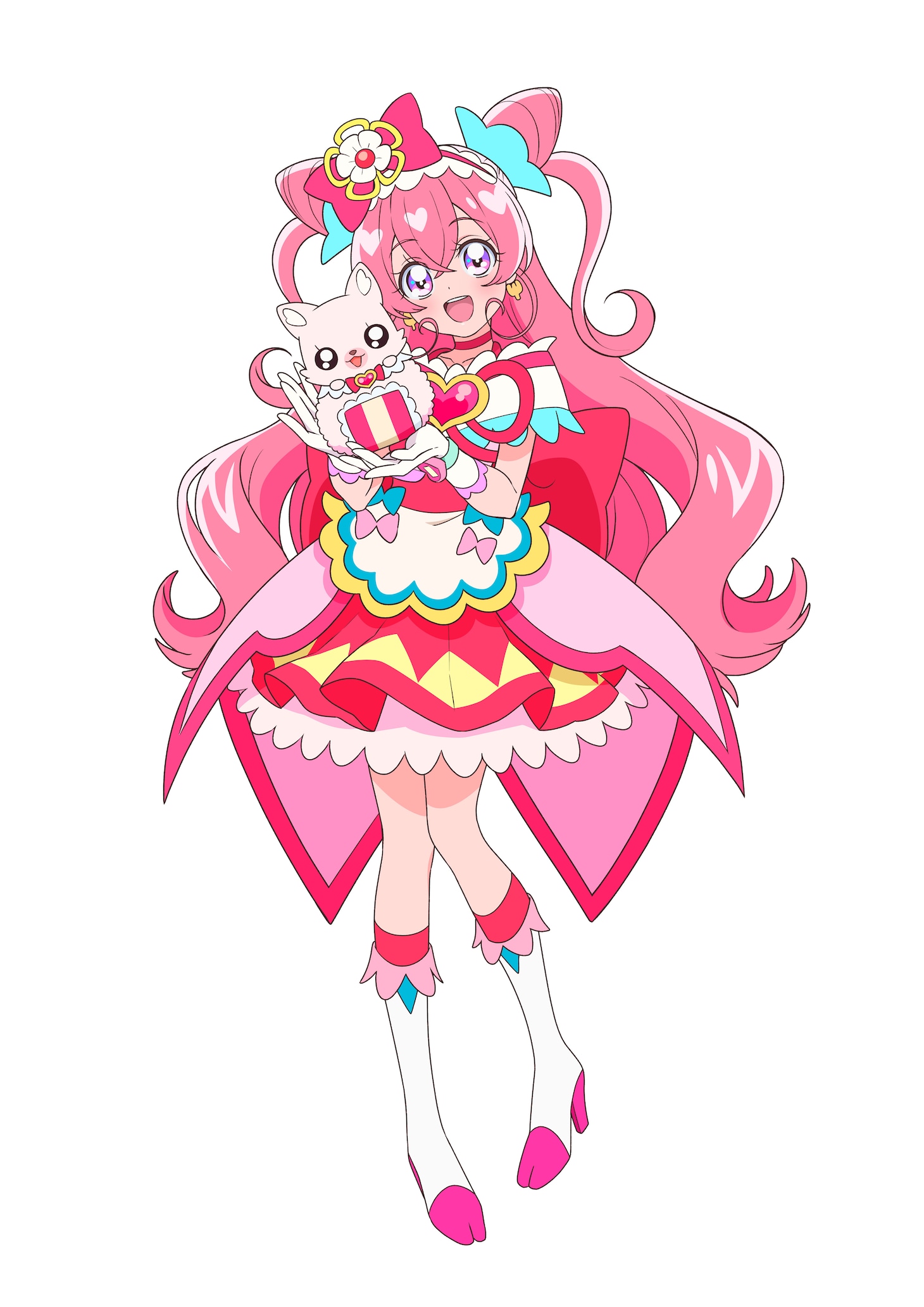 キュアプレシャスとコメコメ。