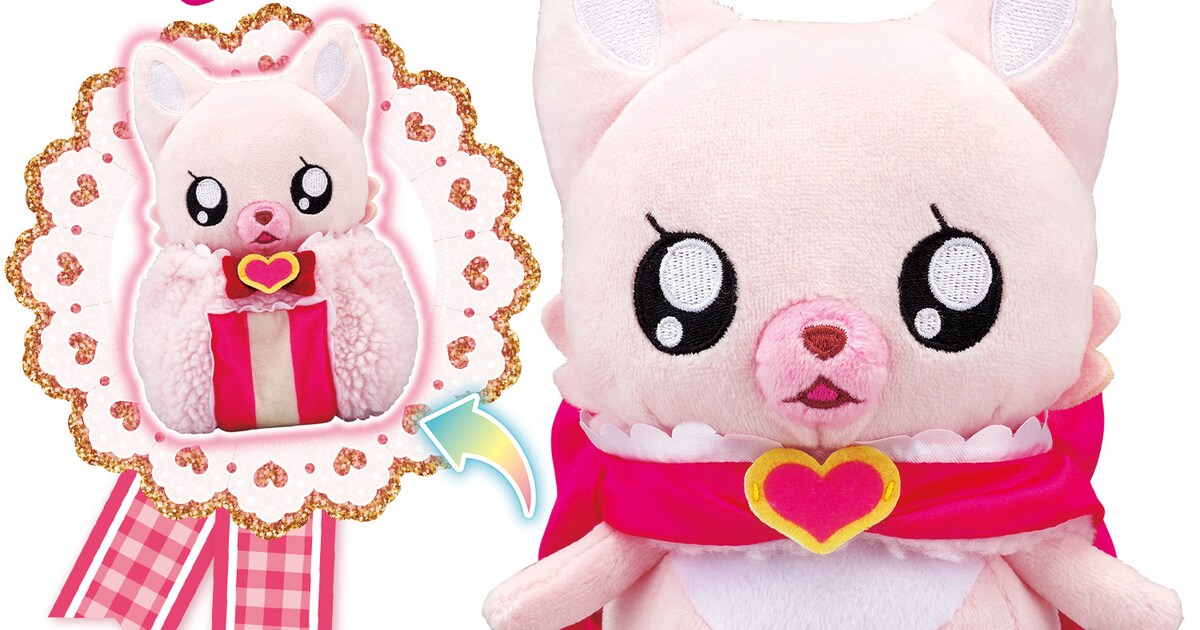 新プリキュアの変身ごっこ楽しめる妖精ぬいぐるみ、宝石のようなお菓子 