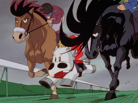 TVアニメ「みどりのマキバオー」より。