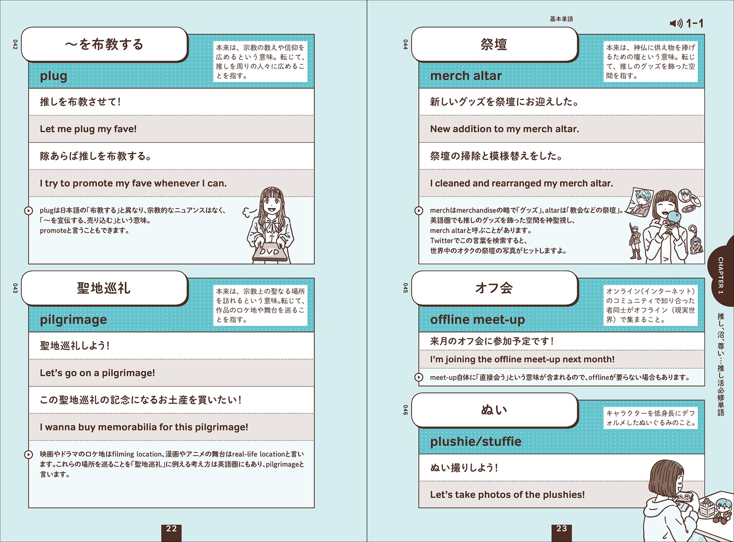 「世界が広がる 推し活英語」より。