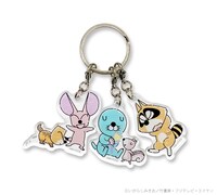 「3連アクリルキーホルダー」