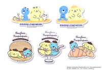 「【ぼのぼの×ポムポムプリン】ステッカー」