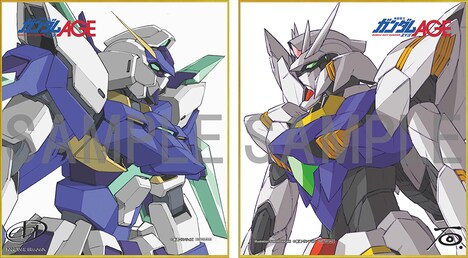 法人共通特典「描き下ろしミニ色紙」のデザイン。