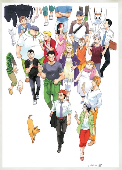 「銀の匙 Silver Spoon展」描き下ろしイラスト