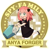 「トラベルステッカー アーニャ お掃除Ver.」