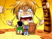 アニメ「南国少年パプワくん」より。