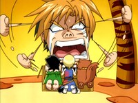 アニメ「南国少年パプワくん」より。