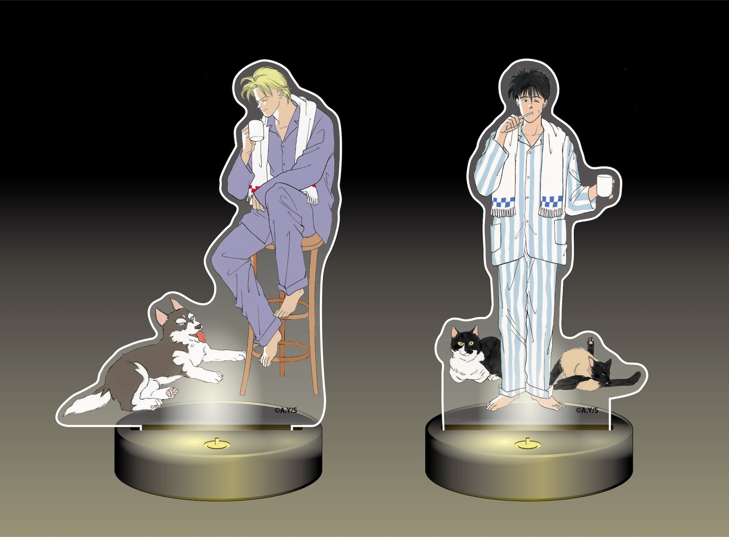 「LED アクリルスタンド」