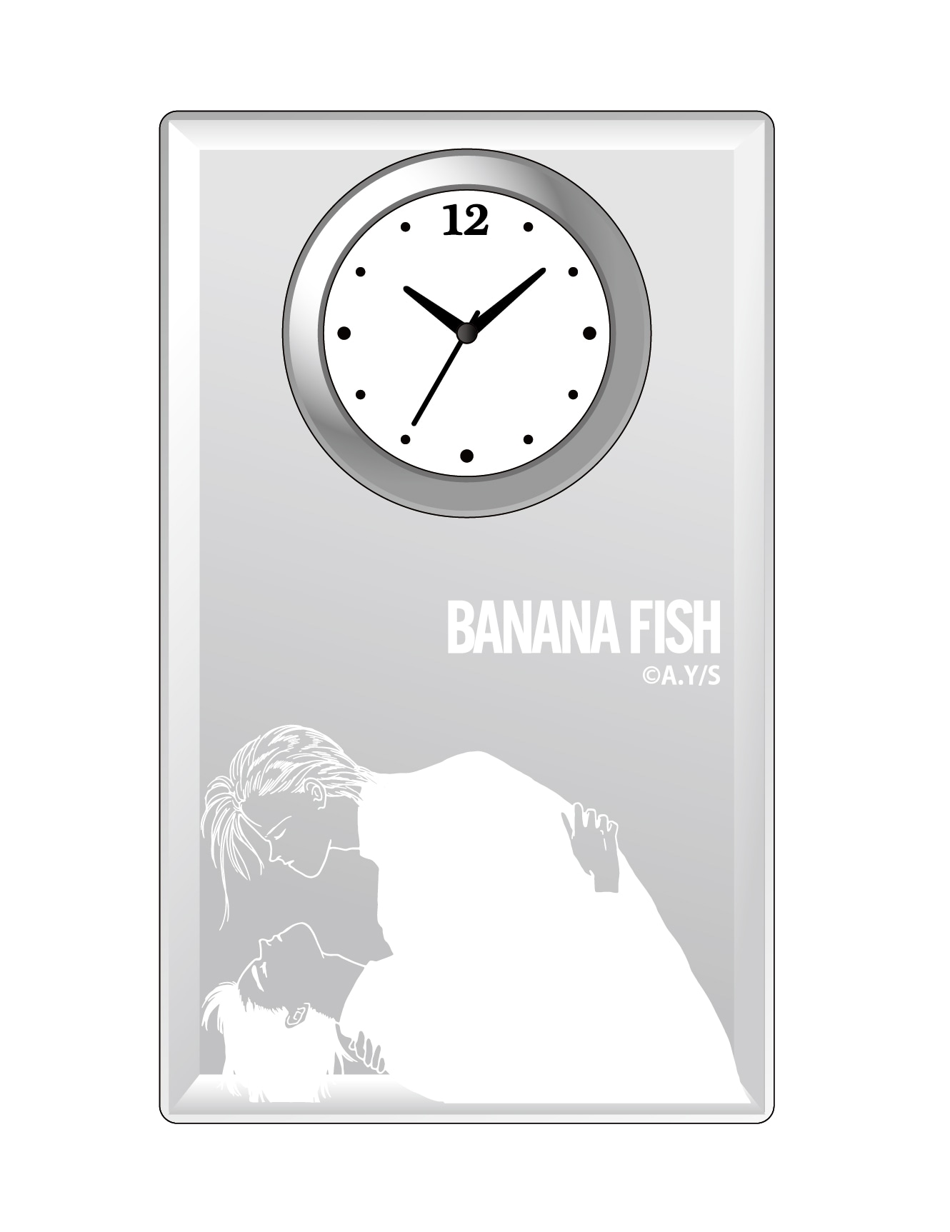 「アクリルブロック時計」