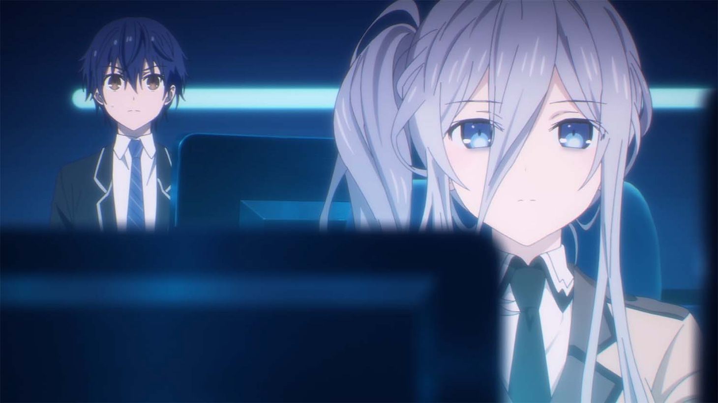 TVアニメ「デート・ア・ライブIV」PV第2弾より。 (c)2021 橘公司・つなこ／KADOKAWA／「デート・ア・ライブIV」製作委員会