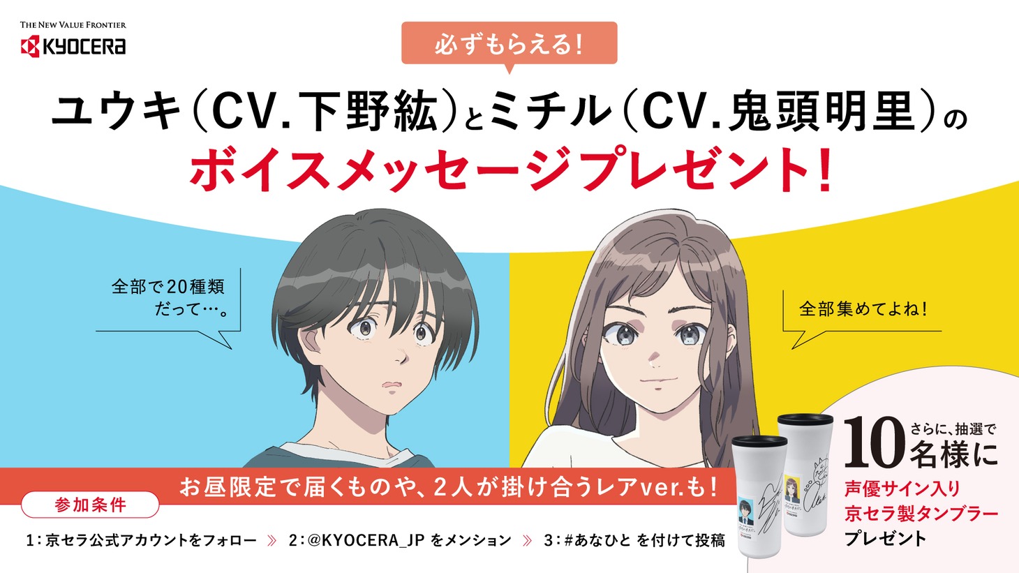 Twitterキャンペーンの詳細。