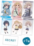 全7種の「コラボ限定キャラクターカード」。