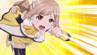アニメ「ヘアピンダブル」より。