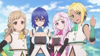 アニメ「ヘアピンダブル」より。