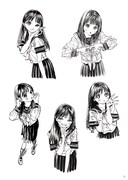 「博イラスト集～明日ちゃんまでの足跡～」より。