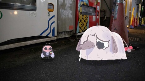 ショートアニメ「ぞうきんドッグ」より。