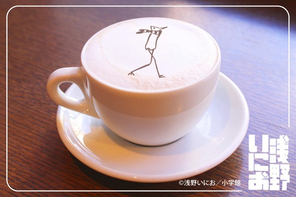 「浅野いにお × TOWER RECORDS CAFE
ランダムプリントラテ」