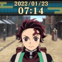 液晶ゲーム「鬼滅の刃 剣士の道」より。