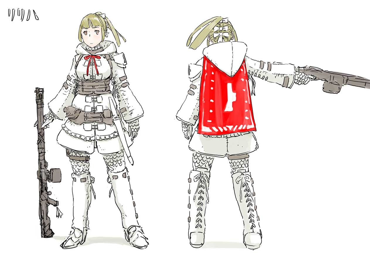 リリハの原案ビジュアル。(c)弐瓶勉／大雪海のカイナ製作委員会
