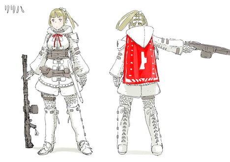 リリハの原案ビジュアル。