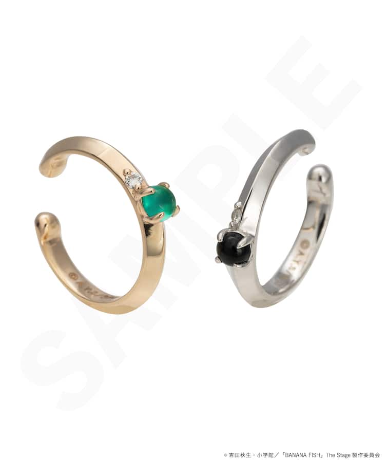 舞台「BANANA FISH」×三越伊勢丹、アッシュと英二のイヤーカフやシャツ  