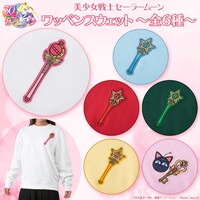 「美少女戦士セーラームーン ワッペンスウェット」