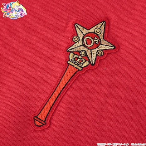 「セーラーマーズ」のワッペン。