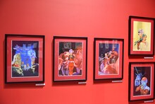 「安彦良和／機動戦士ガンダム THE ORIGIN展」より。