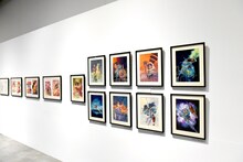 「安彦良和／機動戦士ガンダム THE ORIGIN展」より。