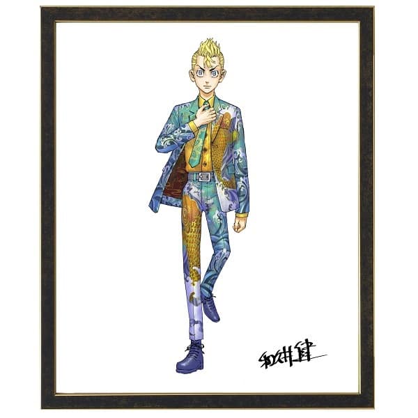 東リベ」原画展グッズ、複製原画・パンフレット・東京卍會のスカジャン 