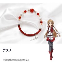 アスナの衣装をイメージした「『劇場版 ソードアート・オンライン -プログレッシブ- 星なき夜のアリア』天然石ブレスレット」。