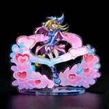 劇場版「遊☆戯☆王」ブラマジガールたち3体の立体的なアクリル 